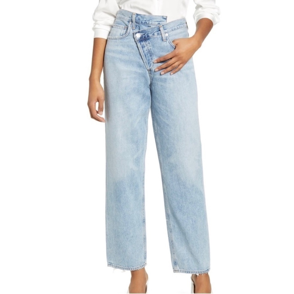 AGOLDE criss cross jeans. Excellent condition. Size 25